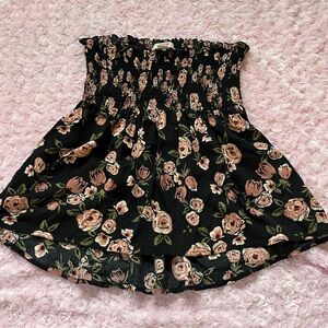 Mossimo Supply Co. Black Smocked tube top, can also be worn as a Skirt